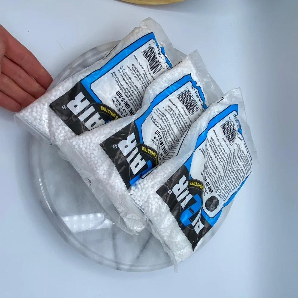 Dri-Z-Air 13oz Dehumidifier Refill Crystals 3 Pack Moisture Absorber Storage